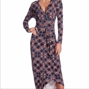Yumi Kim be mine jersey wrap dress